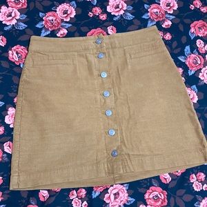Aritzia Wilfred Karmen corduroy skirt